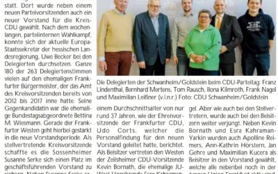 Frankfurter Westen bei der CDU gut vertreten