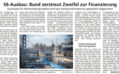 S6-Ausbau: Bund zerstreut Zweifel zur Finanzierung