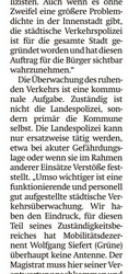 Frank Nagel fordert mehr Personal für Frankfurts Verkehrspolizei