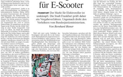 Im Frankfurter E Scooter Chaos fordert Frank Nagel klare Regeln
