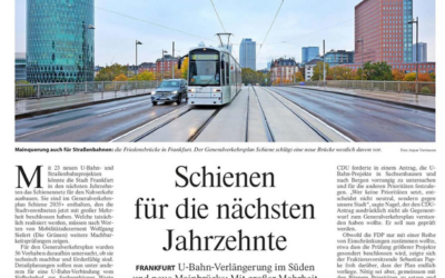 Klare Prioritäten beim Schienenausbau verlangt Frank Nagel